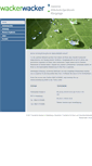 Mobile Screenshot of hautaerzte-wacker.de